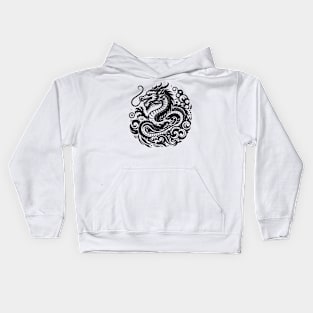 japanese dragon Kids Hoodie